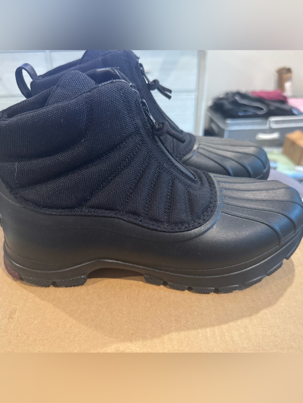 NWT Sperry Women's Duck Float Zip SeaCycled Boots 9.5